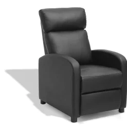 Fauteuil relaxant noir Joël