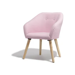 Fauteuil rose Joseph