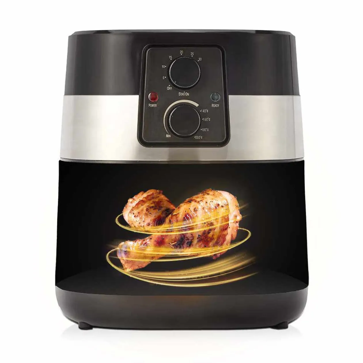 Friteuse sans huile Homday 4 L noir