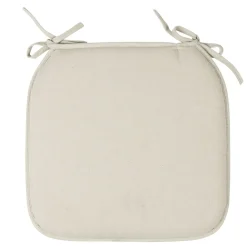 Galette de chaise beige