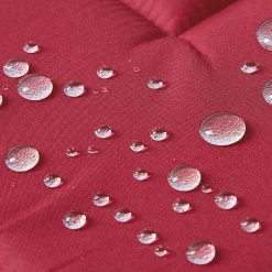 Galette de chaise carré à nouettes waterproof uni