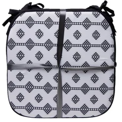 Galette de chaise carré 38x38cm - x4