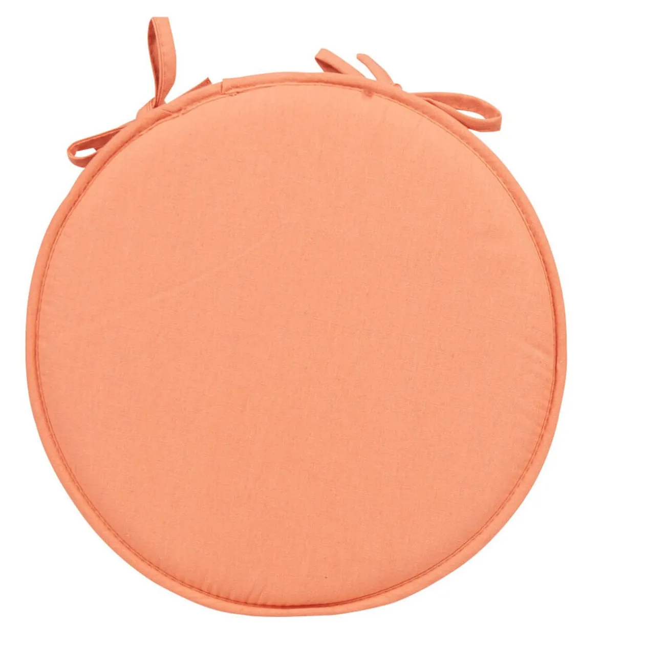 Galette de chaise corail ronde