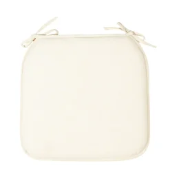 Galette de chaise écrue