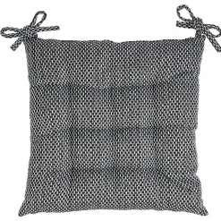 Galette de chaise effet lin