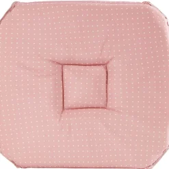 Galette de chaise rose