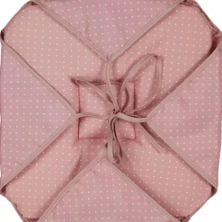 Galette de chaise rose