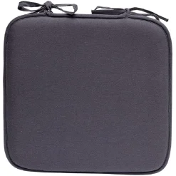 Galette de chaise uni grise