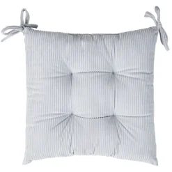 Galette de chaise velours 40x40 cm