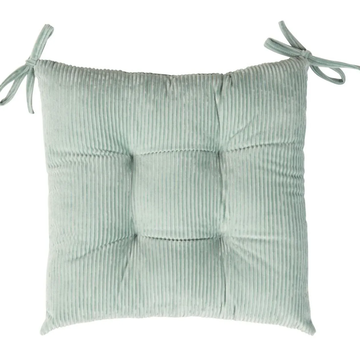 Galette de chaise velours 40x40 cm