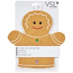 Gant de douche de Noël en polyester