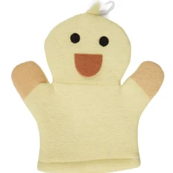 Gant de douche exfoliant enfant canard