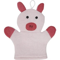 Gant de douche exfoliant enfant canard