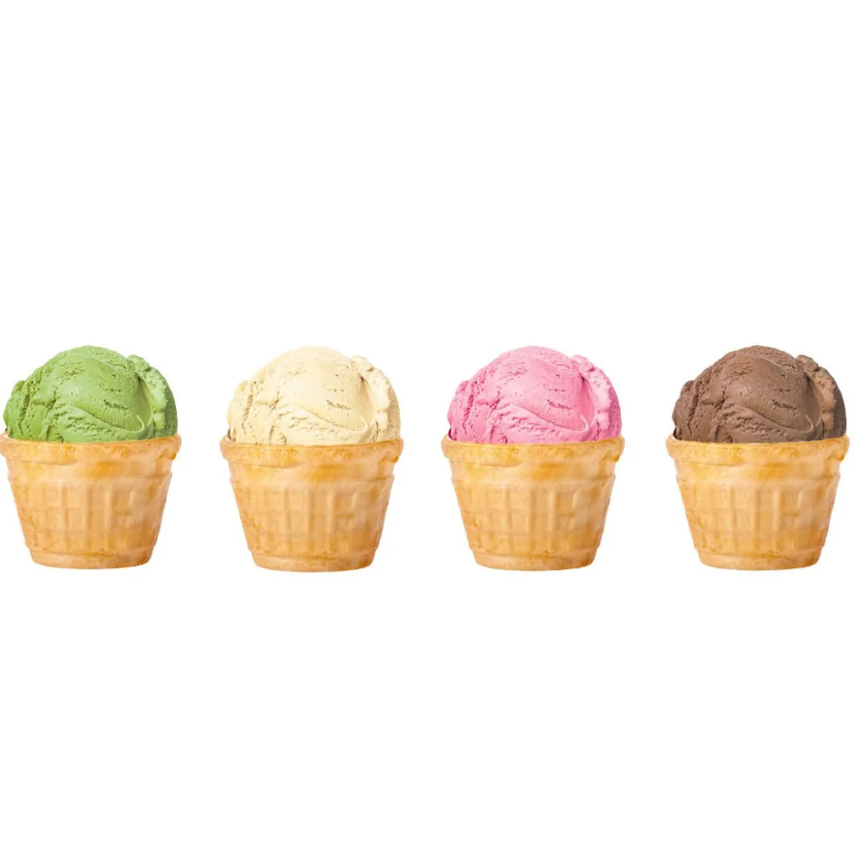 Gaufrier pour coupelles à glace Homday