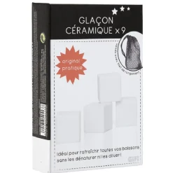 Glaçon en céramique x9