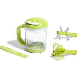 Hachoir manuel et batteur