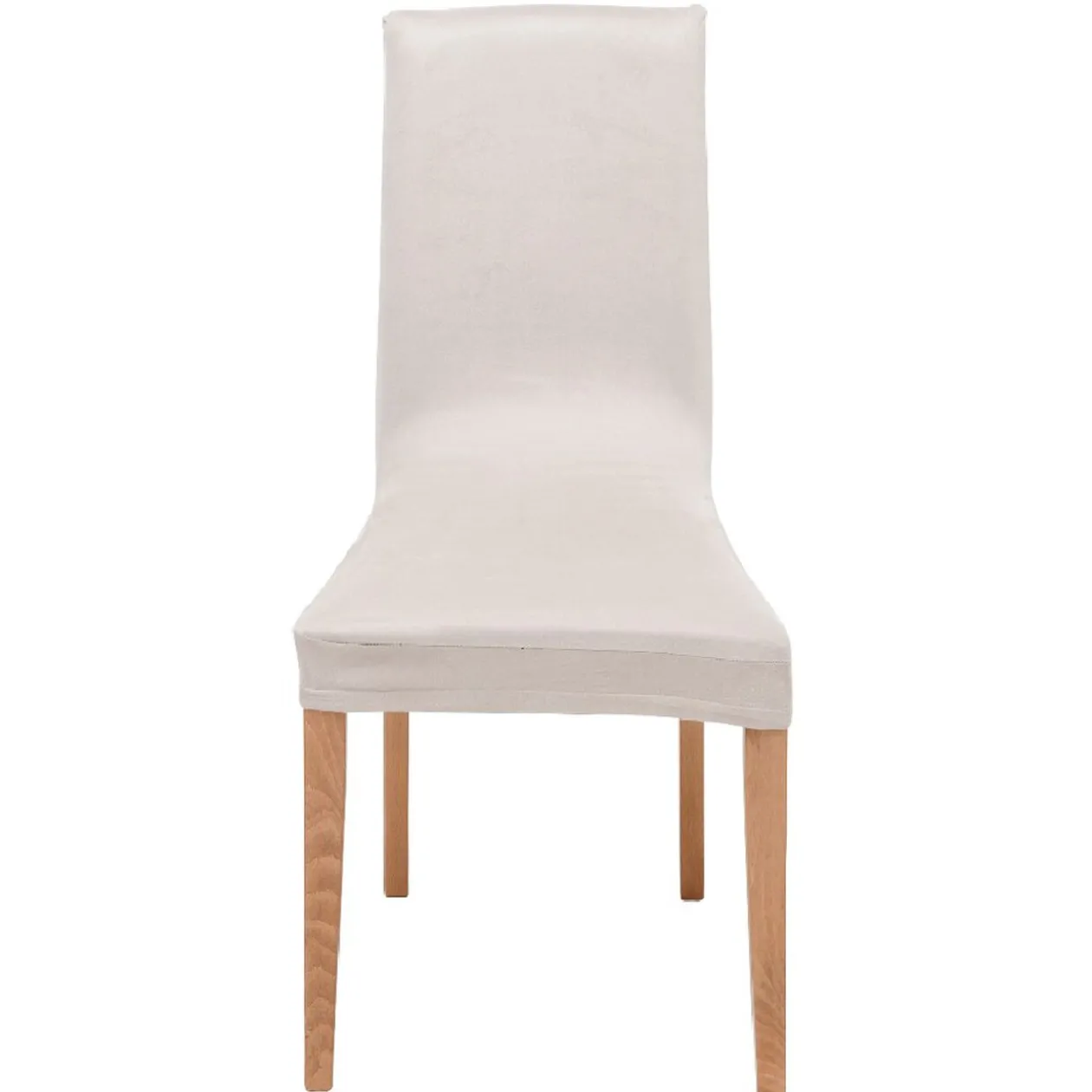 Housse chaise suèdine courte