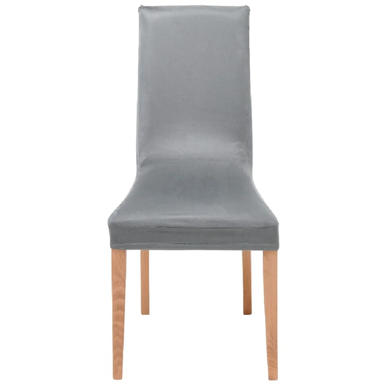 Housse chaise suèdine courte