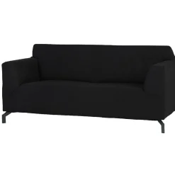 Housse de canapé extensible noire
