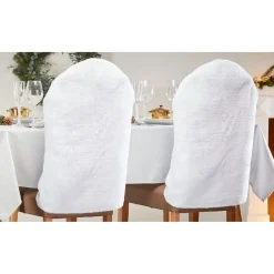 Housse de chaise blanche