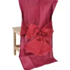 Housse de chaise blanche x8