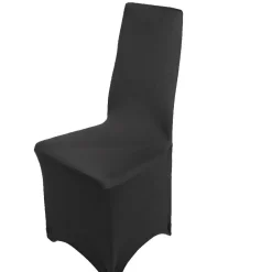 Housse de chaise extensible grise