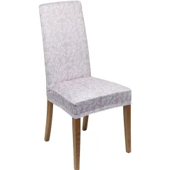 Housse de chaise extensible motif fleurs ou géométriques