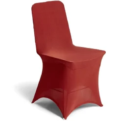 Housse de chaise longue extensible terracotta L44xP39XH91cm