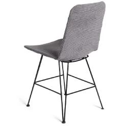 Housse de chaise longue extensible grise L44xP39XH91cm