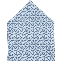 Housse de chaise motif cerise bleu rouge x4