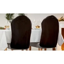 Housse de chaise noire