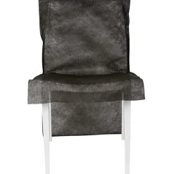 Housse de chaise noire x4
