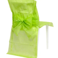 Housse de chaise verte anis x10
