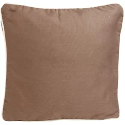 Housse de coussin carrée unie