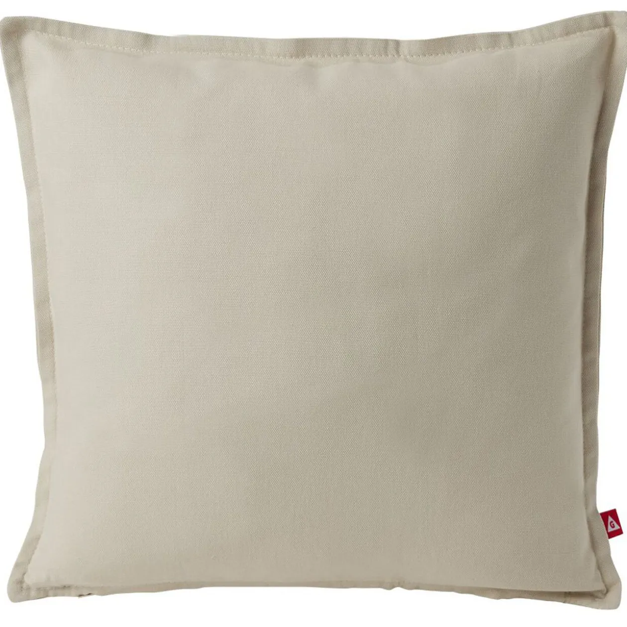 Housse de coussin coton Panama 40x40cm blanc