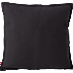 Housse de coussin coton Panama 40x40cm gris