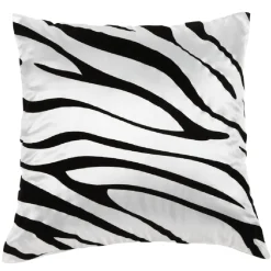 Housse de coussin effet satiné