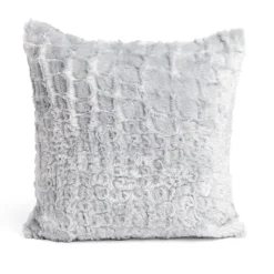 Housse de coussin gaufré 40x40cm polyester 280g/m² - 3 coloris