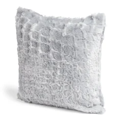 Housse de coussin gaufré 40x40cm polyester 280g/m² - 3 coloris