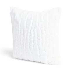 Housse de coussin gaufré 40x40cm polyester 280g/m² - 3 coloris