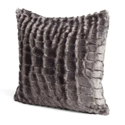 Housse de coussin gaufré 40x40cm polyester 280g/m² - 3 coloris