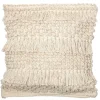 Housse de coussin macramé naturel collection Serenity