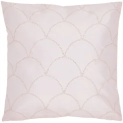 Housse de coussin motif imprimé écaille