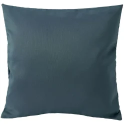 Housse de coussin polyester 40x40cm bleu