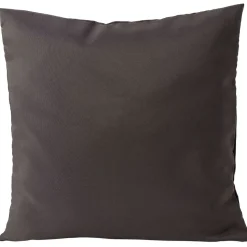 Housse de coussin polyester 40x40cm gris