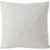 Housse de coussin polyester 40x40cm blanc