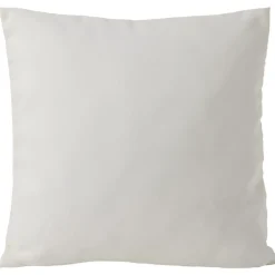 Housse de coussin polyester 40x40cm blanc