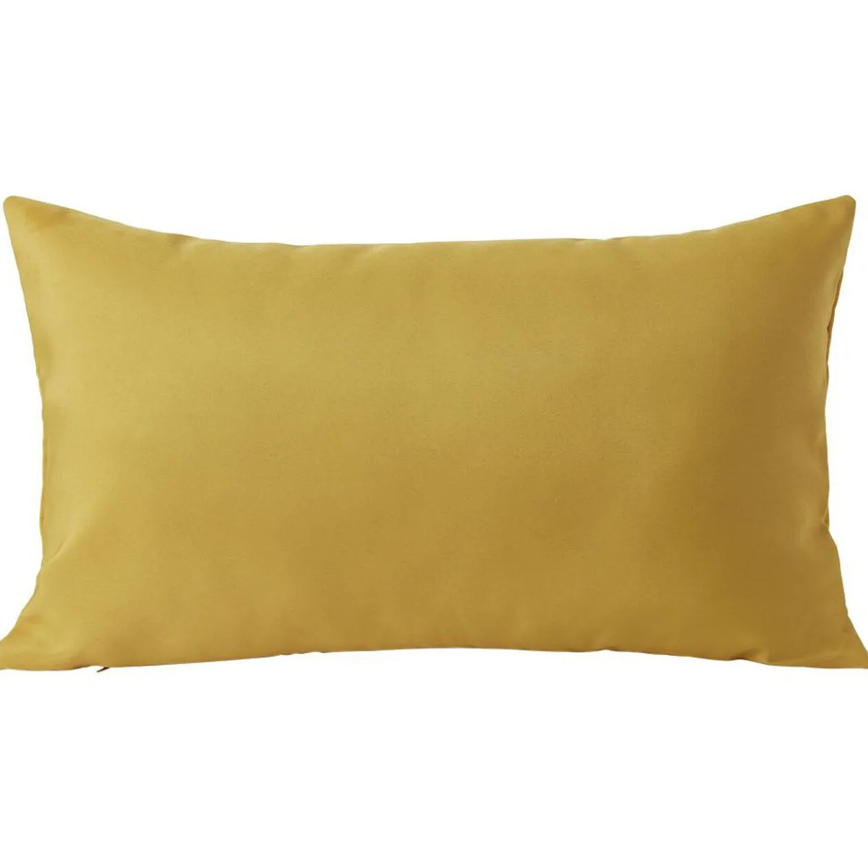 Housse de coussin polyester 30x50cm jaune