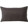 Housse de coussin polyester 30x50cm gris