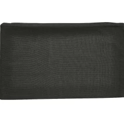 Housse de coussin rectangulaire gris